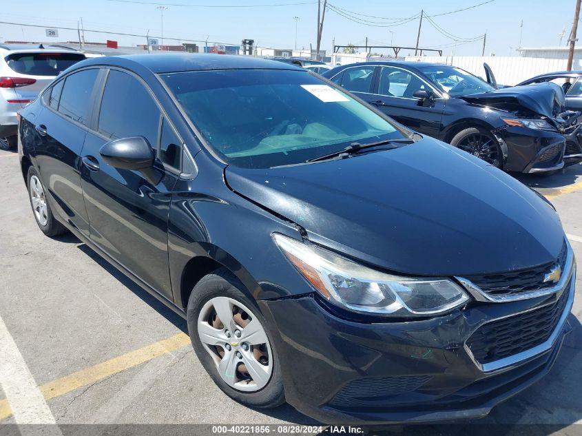 2016 Chevrolet Cruze Ls Manual VIN: 1G1BB5SMXG7273652 Lot: 40221856