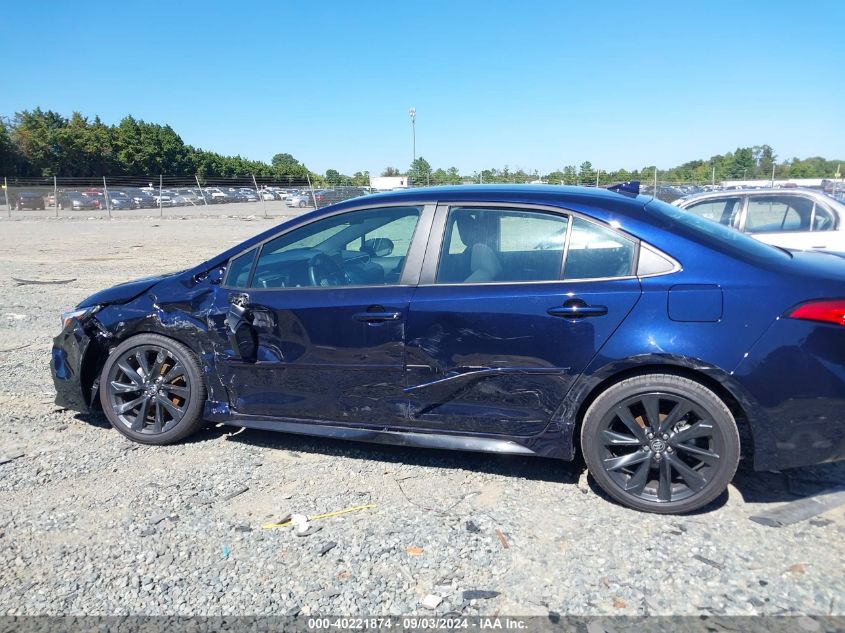 2024 Toyota Corolla Se VIN: 5YFS4MCE7RP176865 Lot: 40221874