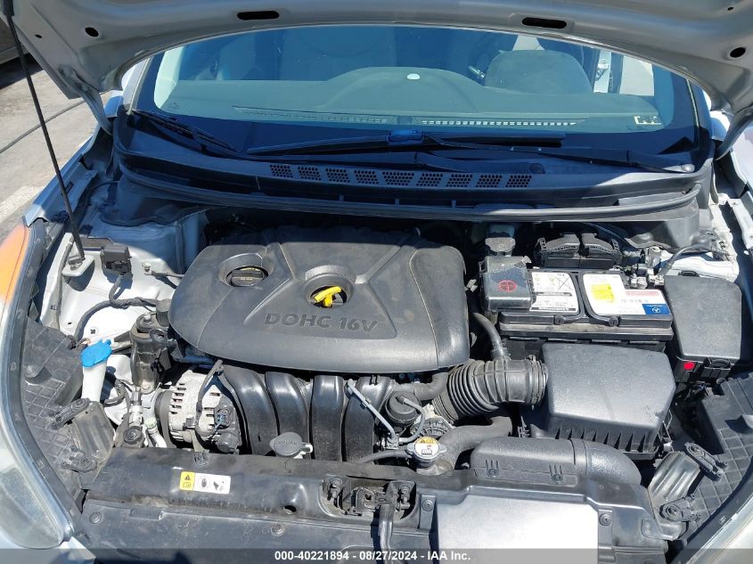 2013 Hyundai Elantra Gls VIN: 5NPDH4AE3DH440203 Lot: 40221894