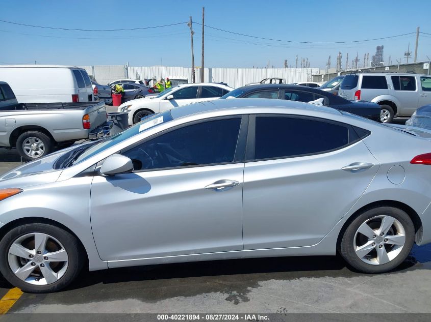 2013 Hyundai Elantra Gls VIN: 5NPDH4AE3DH440203 Lot: 40221894