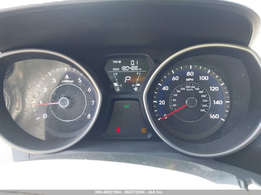 2013 Hyundai Elantra Gls VIN: 5NPDH4AE3DH440203 Lot: 40221894