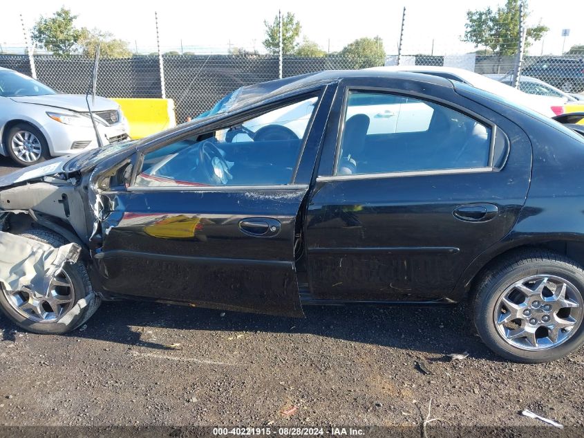 2003 Dodge Neon Sxt VIN: 1B3ES56CX3D214877 Lot: 40221915