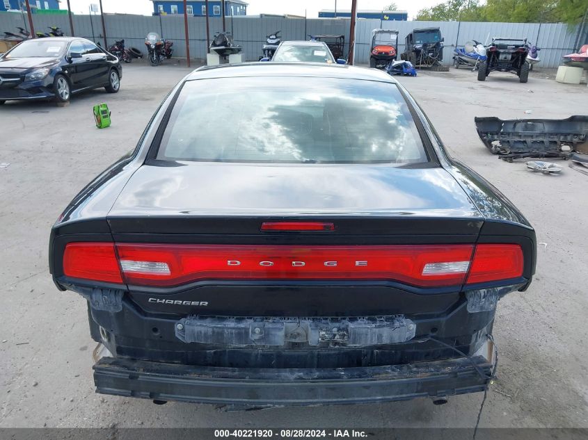 2014 Dodge Charger Se VIN: 2C3CDXBG1EH114584 Lot: 40221920