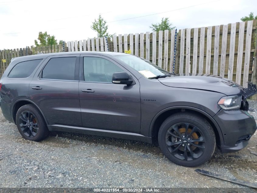 2020 Dodge Durango R/T Awd VIN: 1C4SDJCT7LC253473 Lot: 40221954