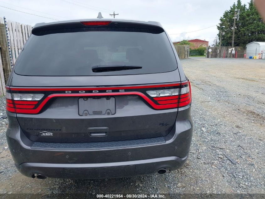 2020 Dodge Durango R/T Awd VIN: 1C4SDJCT7LC253473 Lot: 40221954