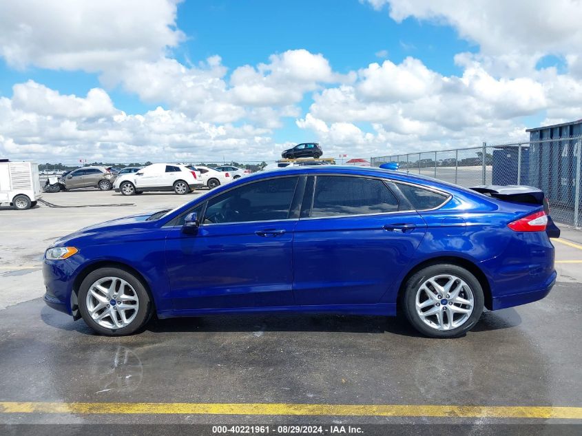 2013 FORD FUSION SE - 3FA6P0H75DR321549