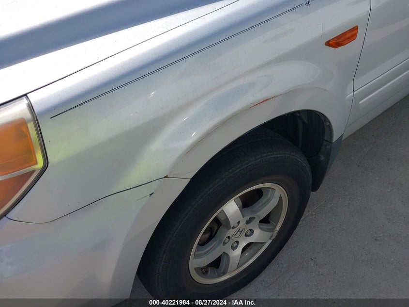 2008 Honda Pilot Se VIN: 5FNYF28398B016755 Lot: 40221984