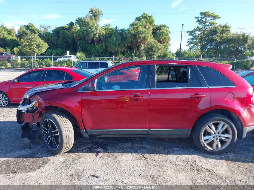 2013 Ford Edge Limited VIN: 2FMDK3KC2DBE10478 Lot: 40222001