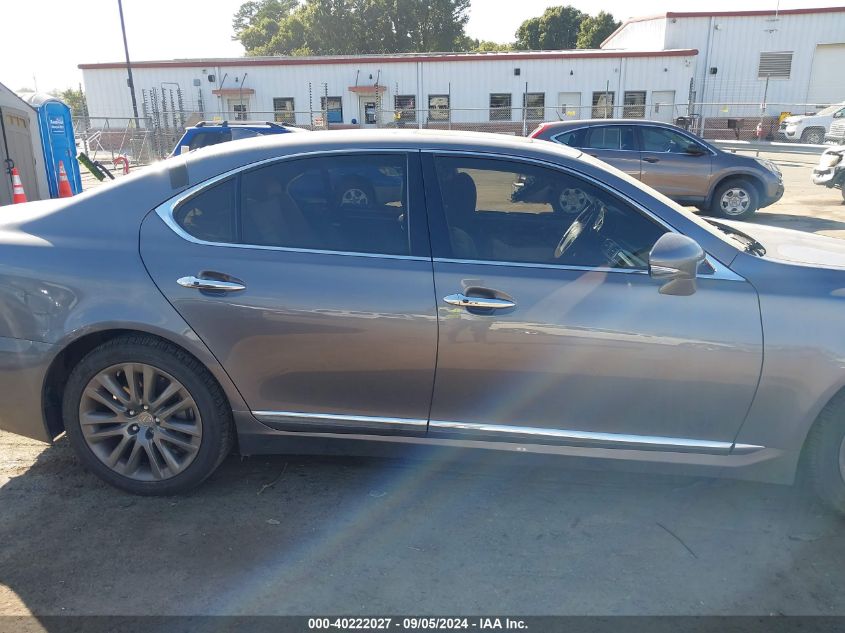 2014 Lexus Ls 460 VIN: JTHCL5EF1E5020636 Lot: 40222027