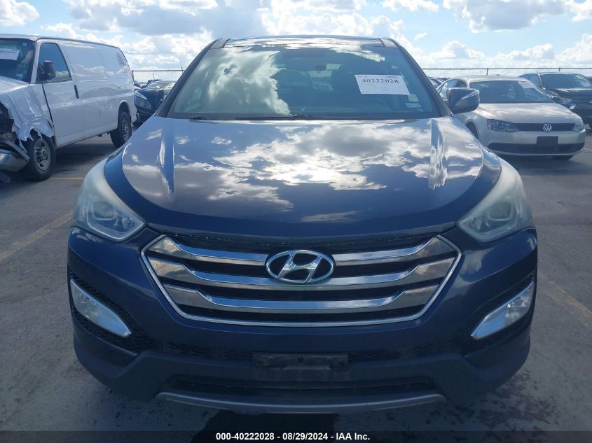 2013 Hyundai Santa Fe Sport VIN: 5XYZU3LBXDG089327 Lot: 40222028