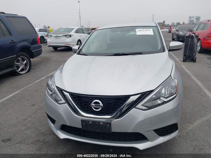 2017 Nissan Sentra Sv VIN: 3N1AB7AP6HY301332 Lot: 40222035