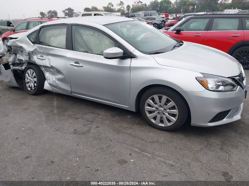 2017 Nissan Sentra Sv VIN: 3N1AB7AP6HY301332 Lot: 40222035