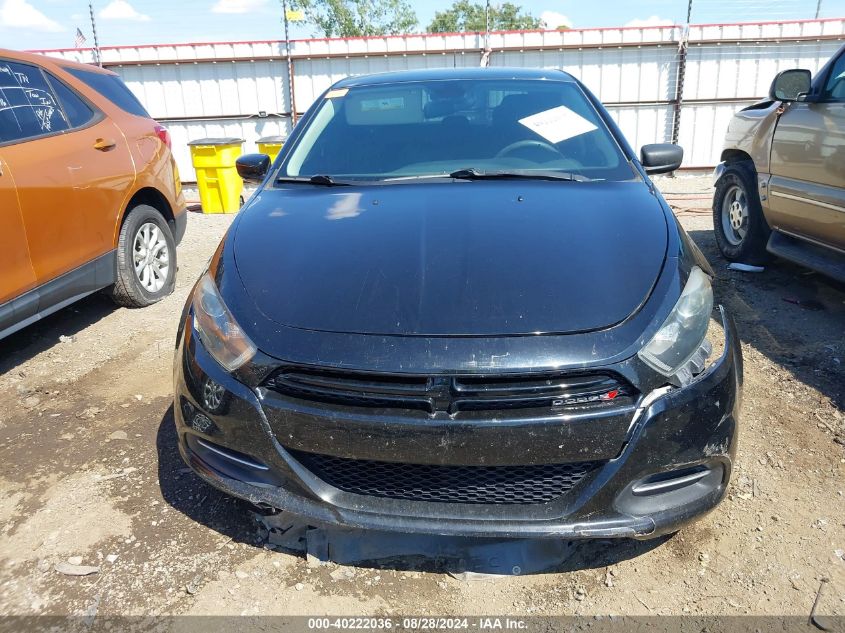 2015 Dodge Dart Sxt VIN: 1C3CDFBB3FD193656 Lot: 40222036