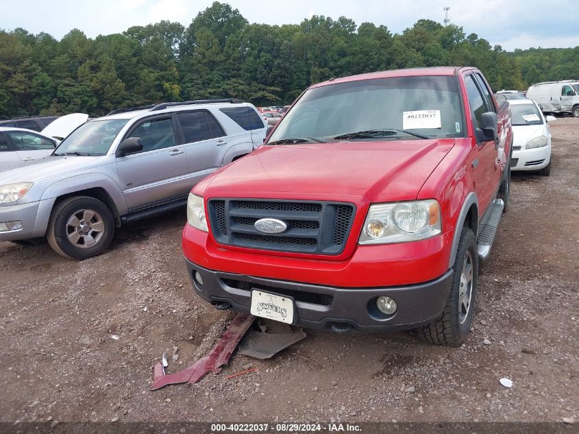 2006 Ford F-150 Fx4/Lariat/Xl/Xlt VIN: 1FTPX14586NA06601 Lot: 40222037