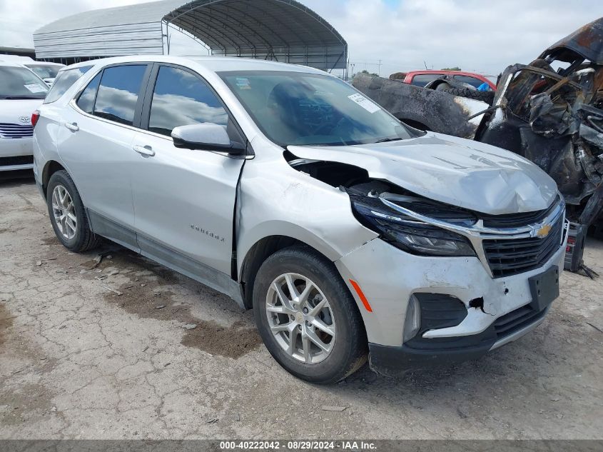 2022 CHEVROLET EQUINOX FWD LT - 3GNAXKEV4NL198082