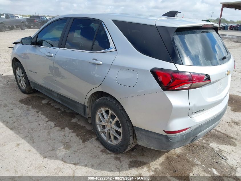 2022 CHEVROLET EQUINOX FWD LT - 3GNAXKEV4NL198082