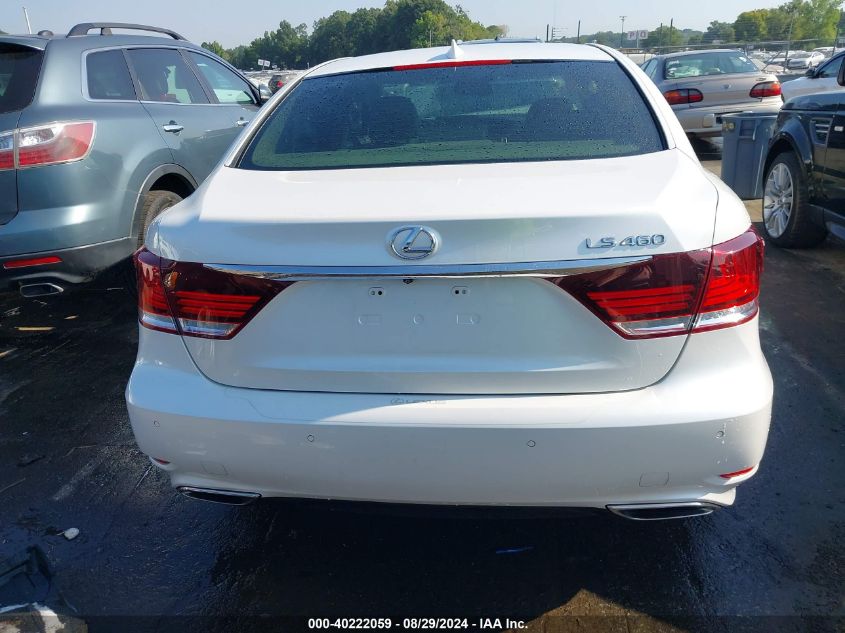 2016 Lexus Ls 460 VIN: JTHBL5EF7G5141475 Lot: 40222059