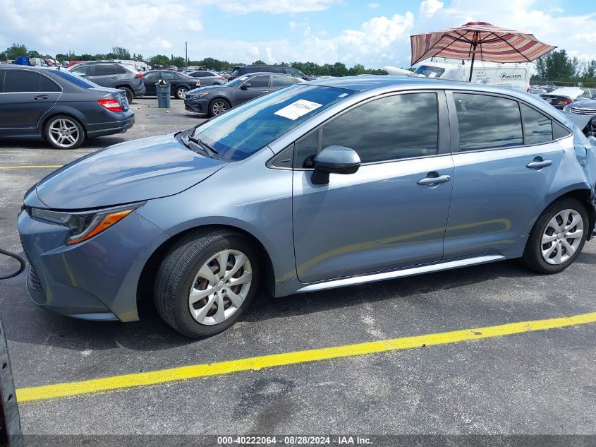 2020 Toyota Corolla Le VIN: JTDEPRAE8LJ062583 Lot: 40222064