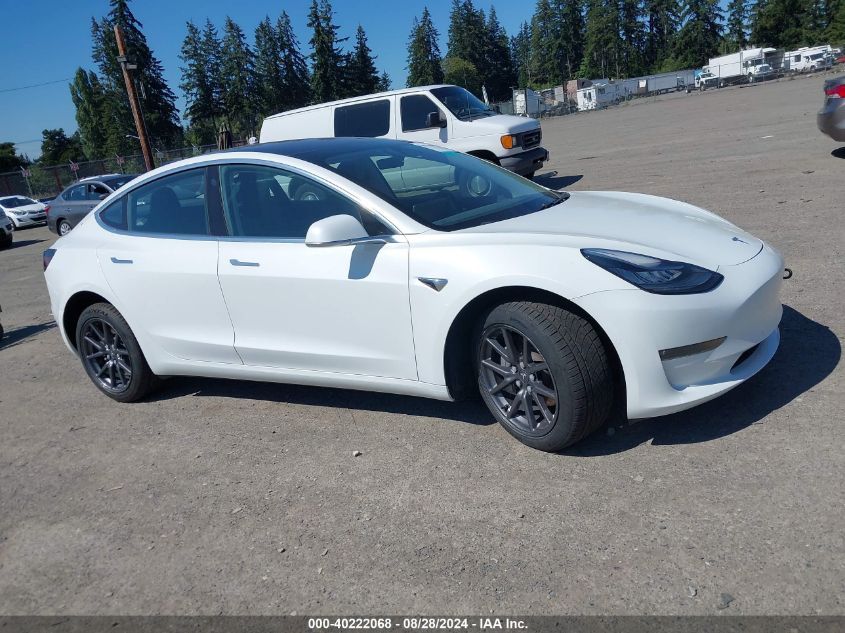 2018 Tesla Model 3 Long Range/Mid Range VIN: 5YJ3E1EA7JF014809 Lot: 40222068