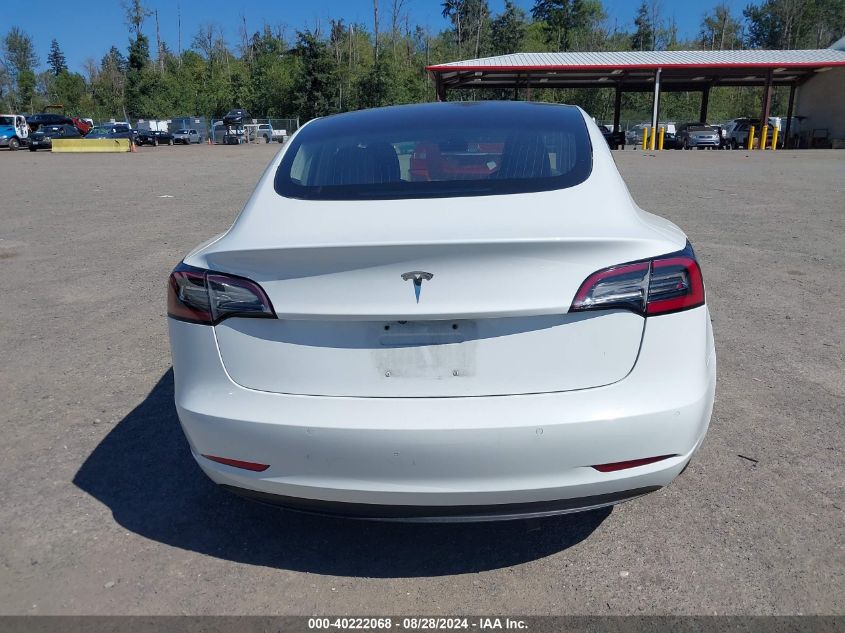 2018 Tesla Model 3 Long Range/Mid Range VIN: 5YJ3E1EA7JF014809 Lot: 40222068