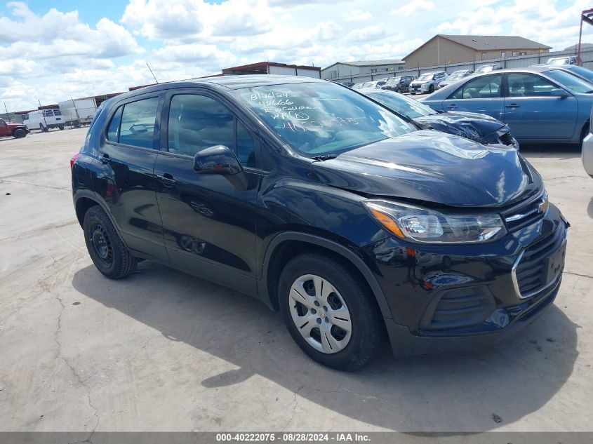 3GNCJKSB1JL189385 2018 CHEVROLET TRAX - Image 1