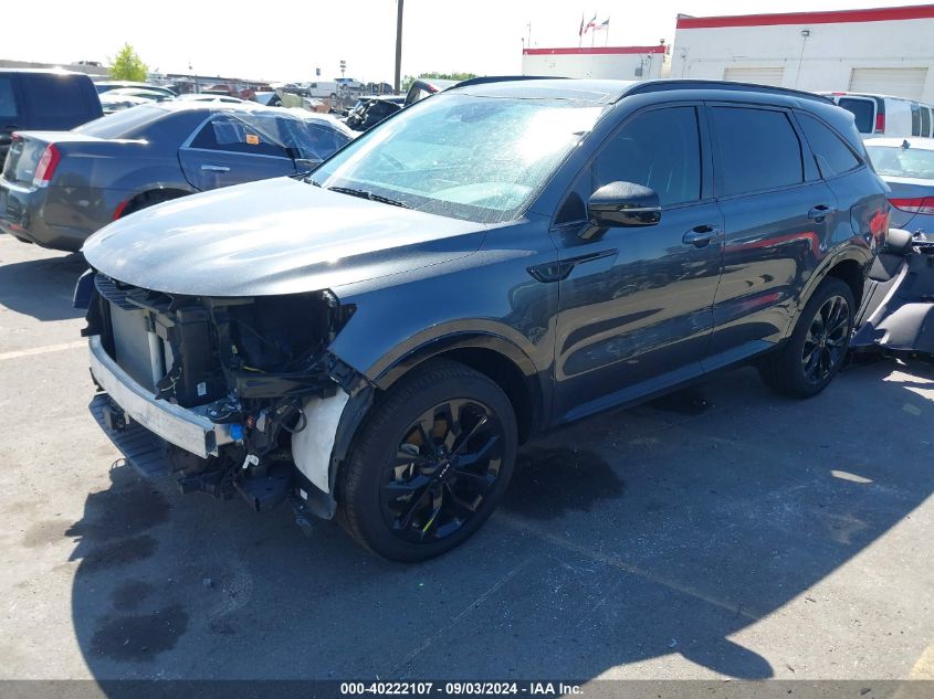 2023 Kia Sorento Sx VIN: 5XYRKDLF5PG227083 Lot: 40222107