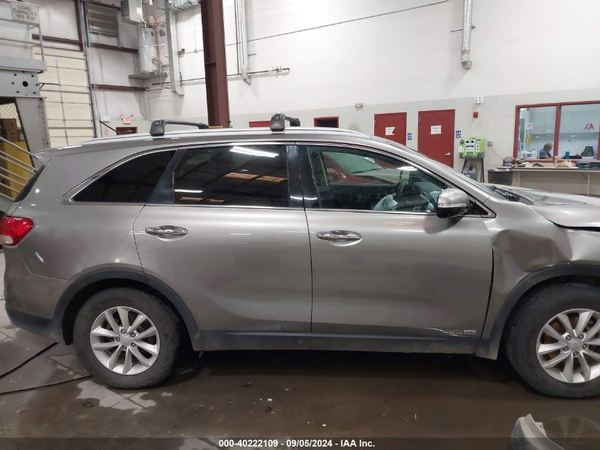 2017 Kia Sorento 3.3L Lx VIN: 5XYPGDA53HG332483 Lot: 40222109