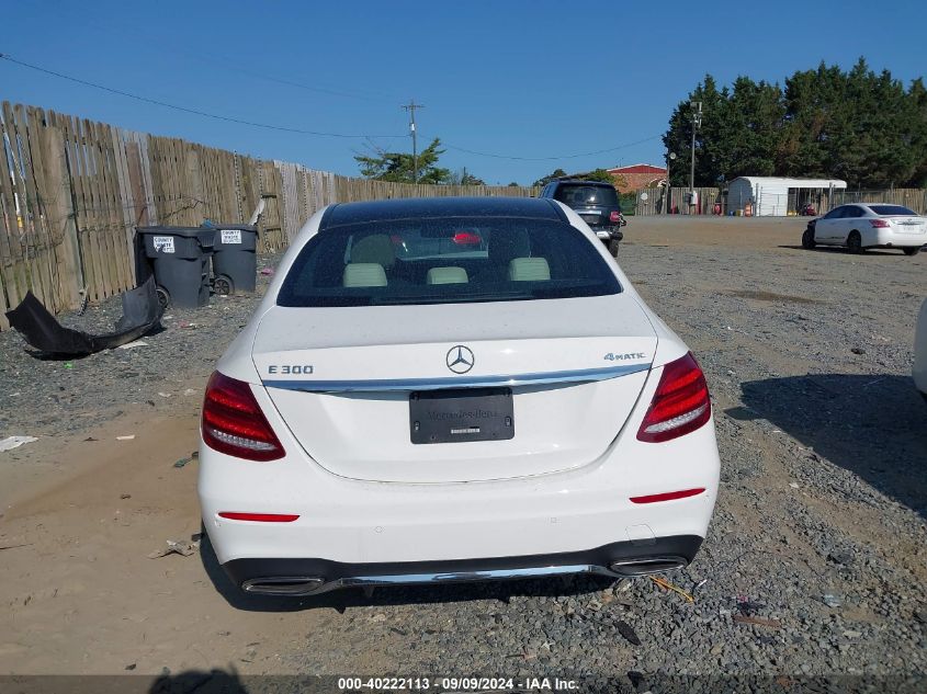 WDDZF4KBXKA570005 2019 Mercedes-Benz E 300 4Matic