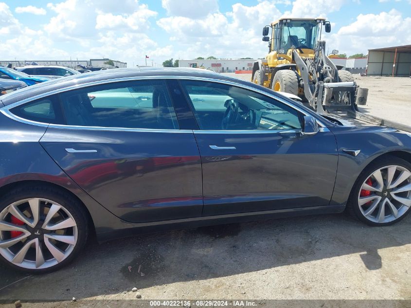 2019 TESLA MODEL 3 LONG RANGE/PERFORMANCE - 5YJ3E1EB9KF469638