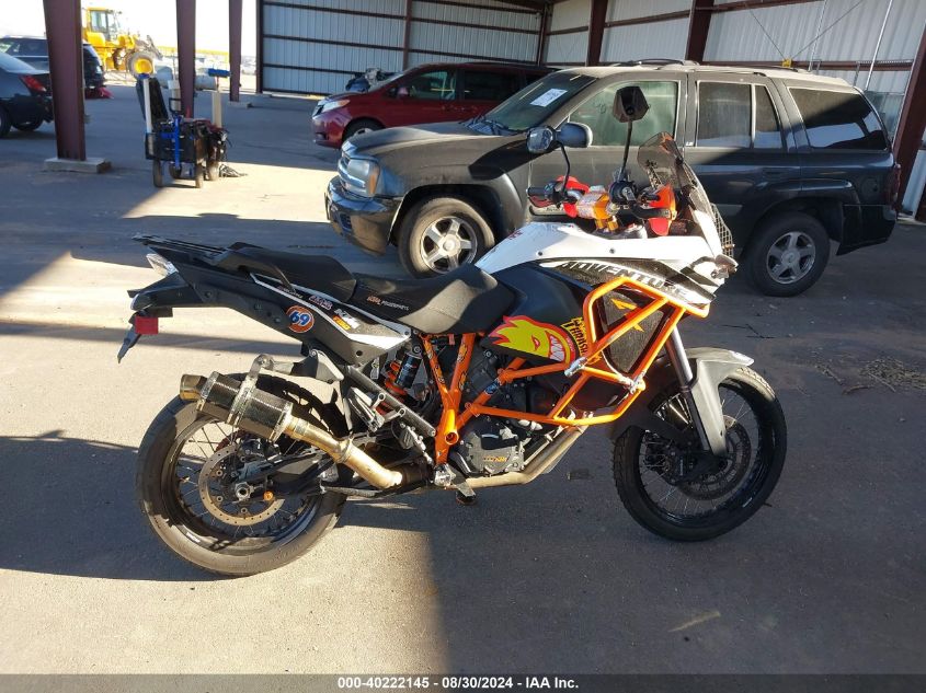 2015 Ktm 1190 Adventure R VIN: VBKV2940XFM925366 Lot: 40222145