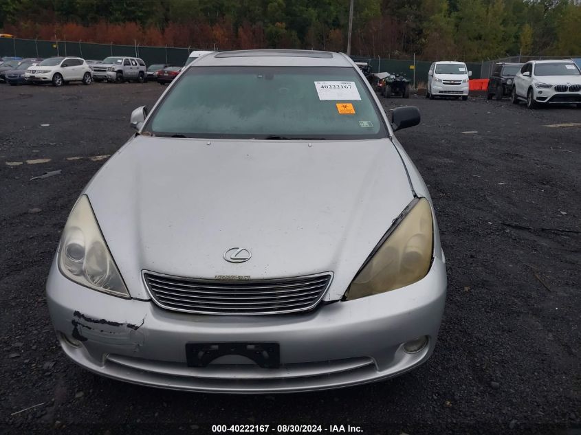 2006 Lexus Es 330 VIN: JTHBA30G365144205 Lot: 40222167