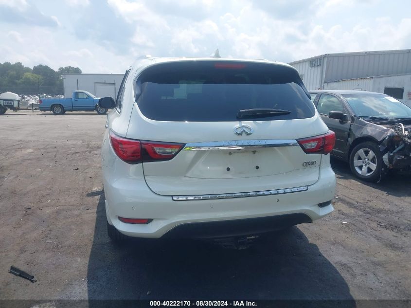 2017 Infiniti Qx60 VIN: 5N1DL0MM2HC544026 Lot: 40222170