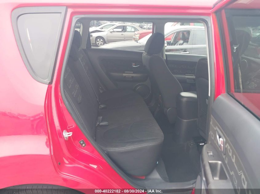 2012 Kia Soul + VIN: KNDJT2A65C7467484 Lot: 40222182