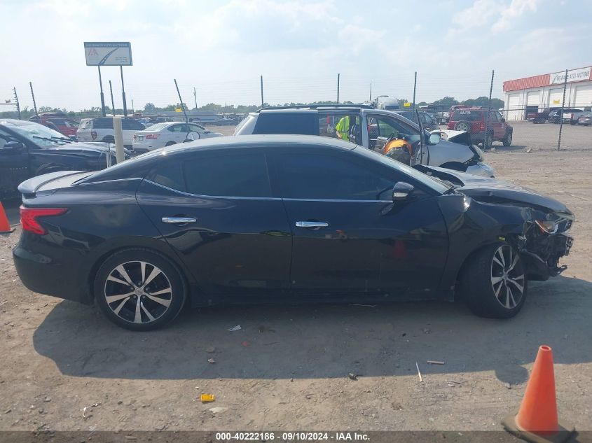 2018 Nissan Maxima 3.5 Sv VIN: 1N4AA6AP1JC364434 Lot: 40222186