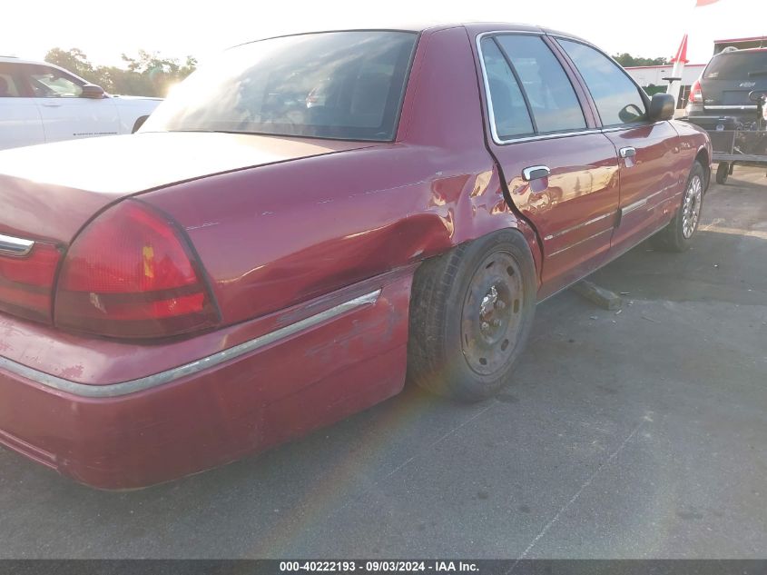 2003 Mercury Grand Marquis Gs VIN: 2MEFM74W13X694532 Lot: 40222193