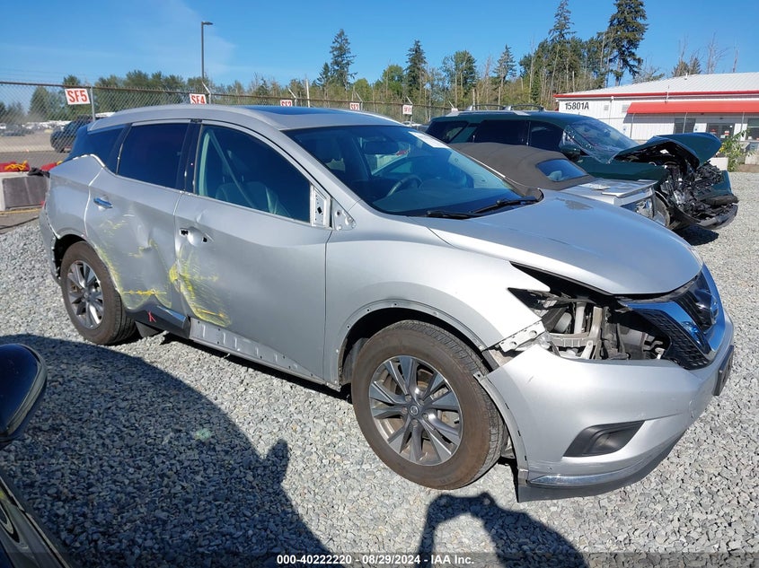 2017 NISSAN MURANO PLATINUM/S/SL/SV - 5N1AZ2MH5HN175408