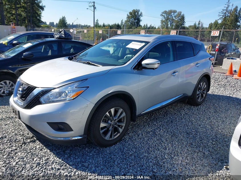 2017 NISSAN MURANO PLATINUM/S/SL/SV - 5N1AZ2MH5HN175408