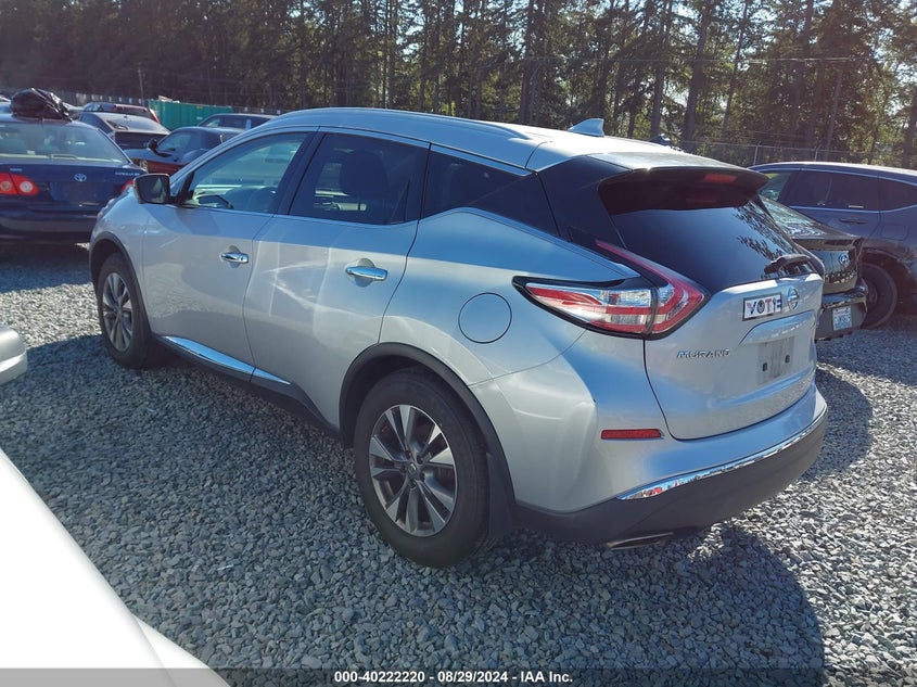 2017 NISSAN MURANO PLATINUM/S/SL/SV - 5N1AZ2MH5HN175408