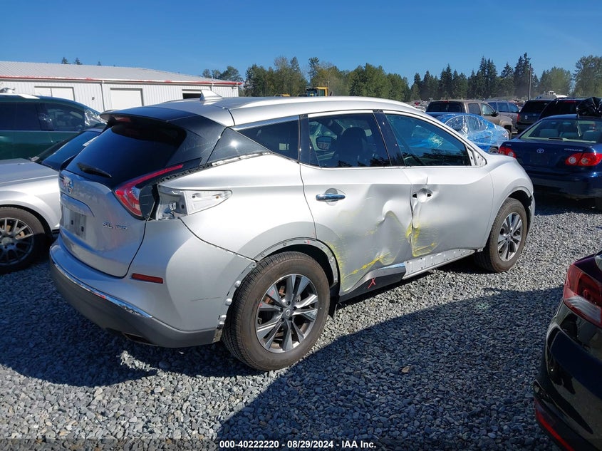 2017 NISSAN MURANO PLATINUM/S/SL/SV - 5N1AZ2MH5HN175408