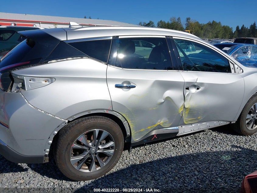 2017 NISSAN MURANO PLATINUM/S/SL/SV - 5N1AZ2MH5HN175408