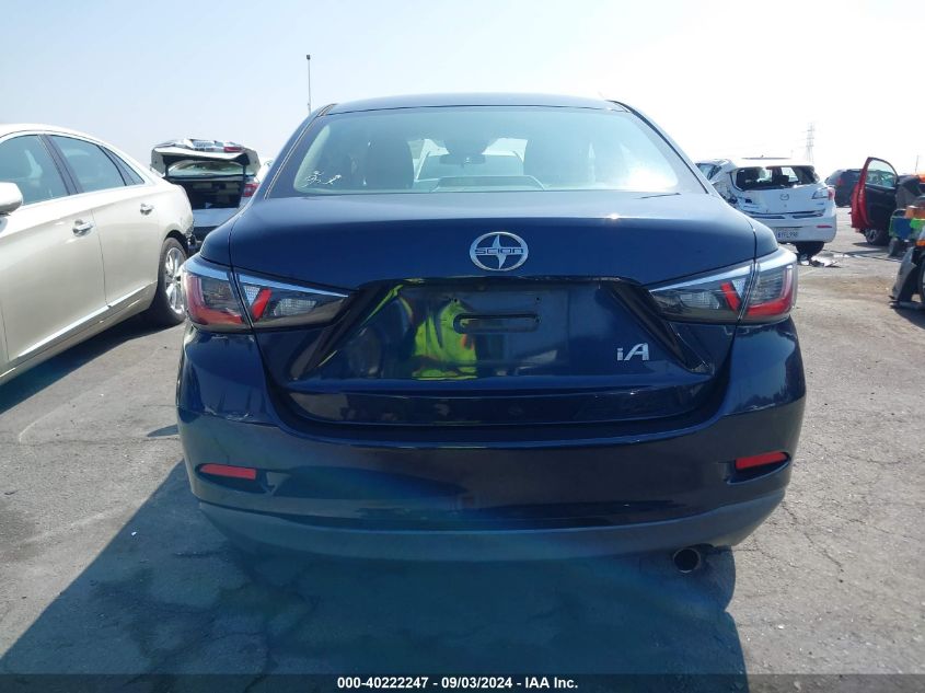 2016 Scion Ia VIN: 3MYDLBZV6GY140686 Lot: 40222247