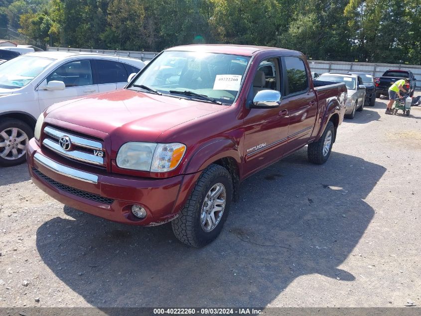 2006 Toyota Tundra Sr5 V8 VIN: 5TBET34106S558558 Lot: 40222260