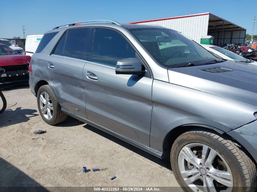 2015 Mercedes-Benz Ml 350 VIN: 4JGDA5JB7FA526166 Lot: 40222263