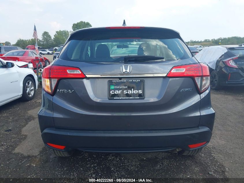 2021 Honda Hr-V Awd Lx VIN: 3CZRU6H33MM755413 Lot: 40222265