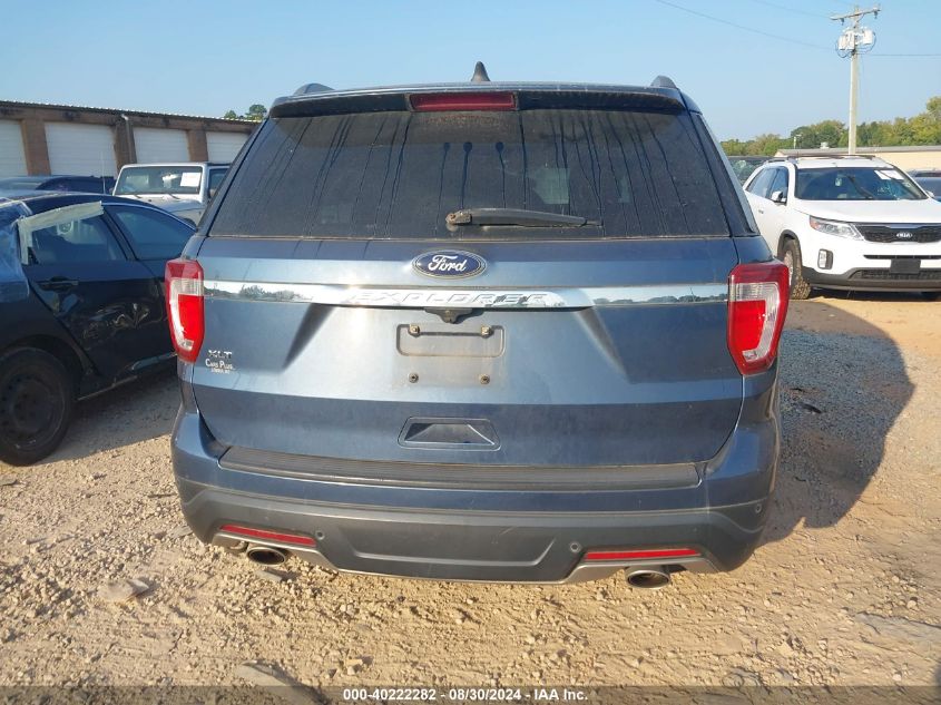 2018 Ford Explorer Xlt VIN: 1FM5K7D88JGA39528 Lot: 40222282