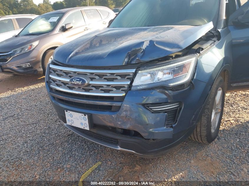 2018 Ford Explorer Xlt VIN: 1FM5K7D88JGA39528 Lot: 40222282