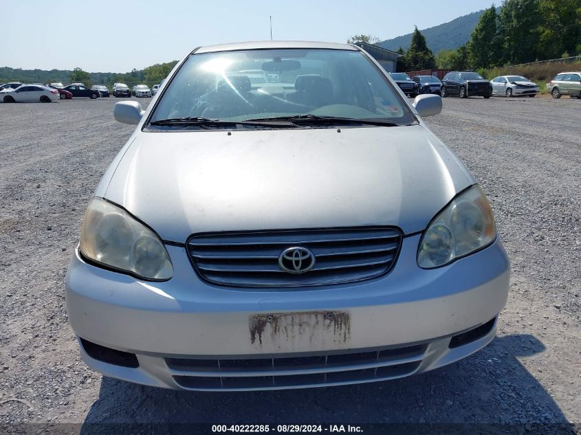 2004 Toyota Corolla Le VIN: 2T1BR32E34C187139 Lot: 40222285