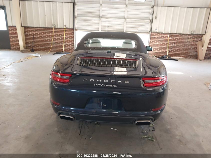 WP0CA2A96HS142372 2017 Porsche 911 Carrera/Carrera 4