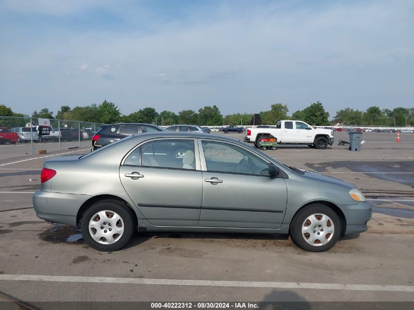 2003 Toyota Corolla Ce VIN: 1NXBR32EX3Z125783 Lot: 40222312