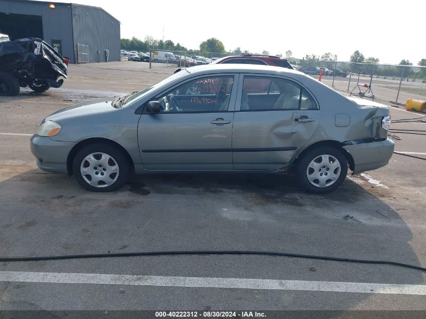 2003 Toyota Corolla Ce VIN: 1NXBR32EX3Z125783 Lot: 40222312